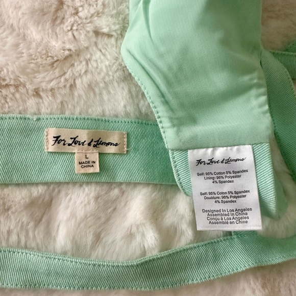 For Love & Lemons Creme Puff Bra Top - Picture 6 of 6